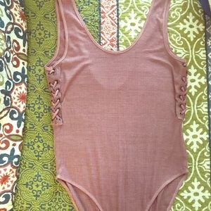 AEO Lace Up Bodysuit. NWOT.